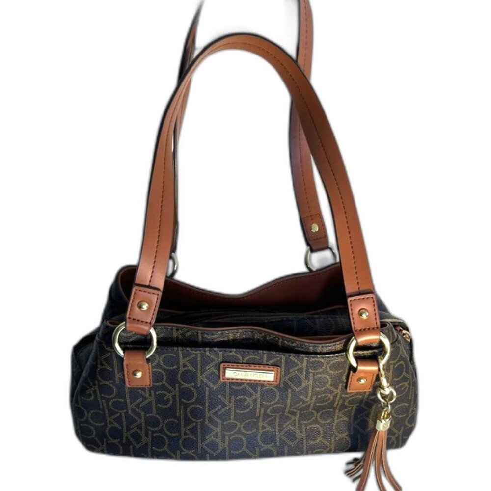Calvin Klein Monogramed Shoulder Bag